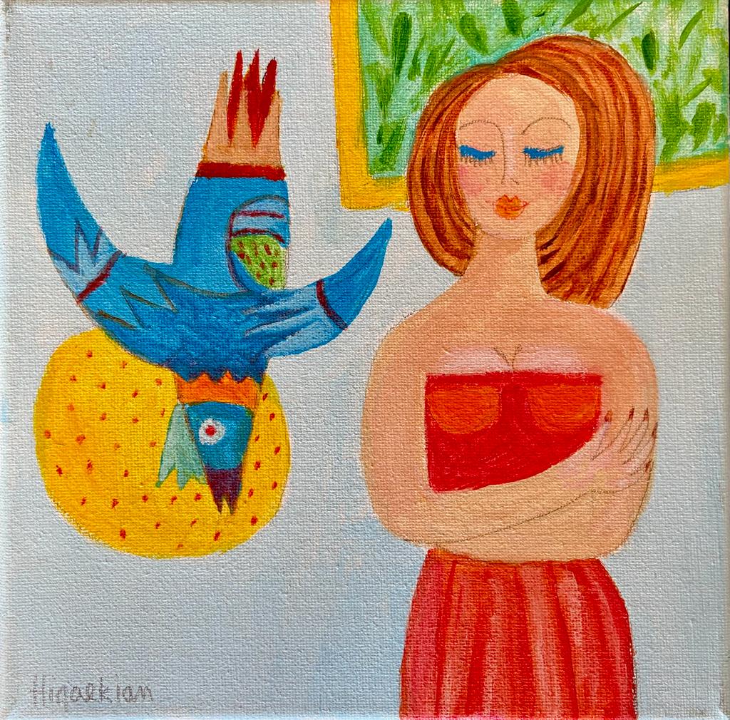 COLORFUL AND PLAYFUL JUST AS LOVE IS - VALENTINE GIFT CARD