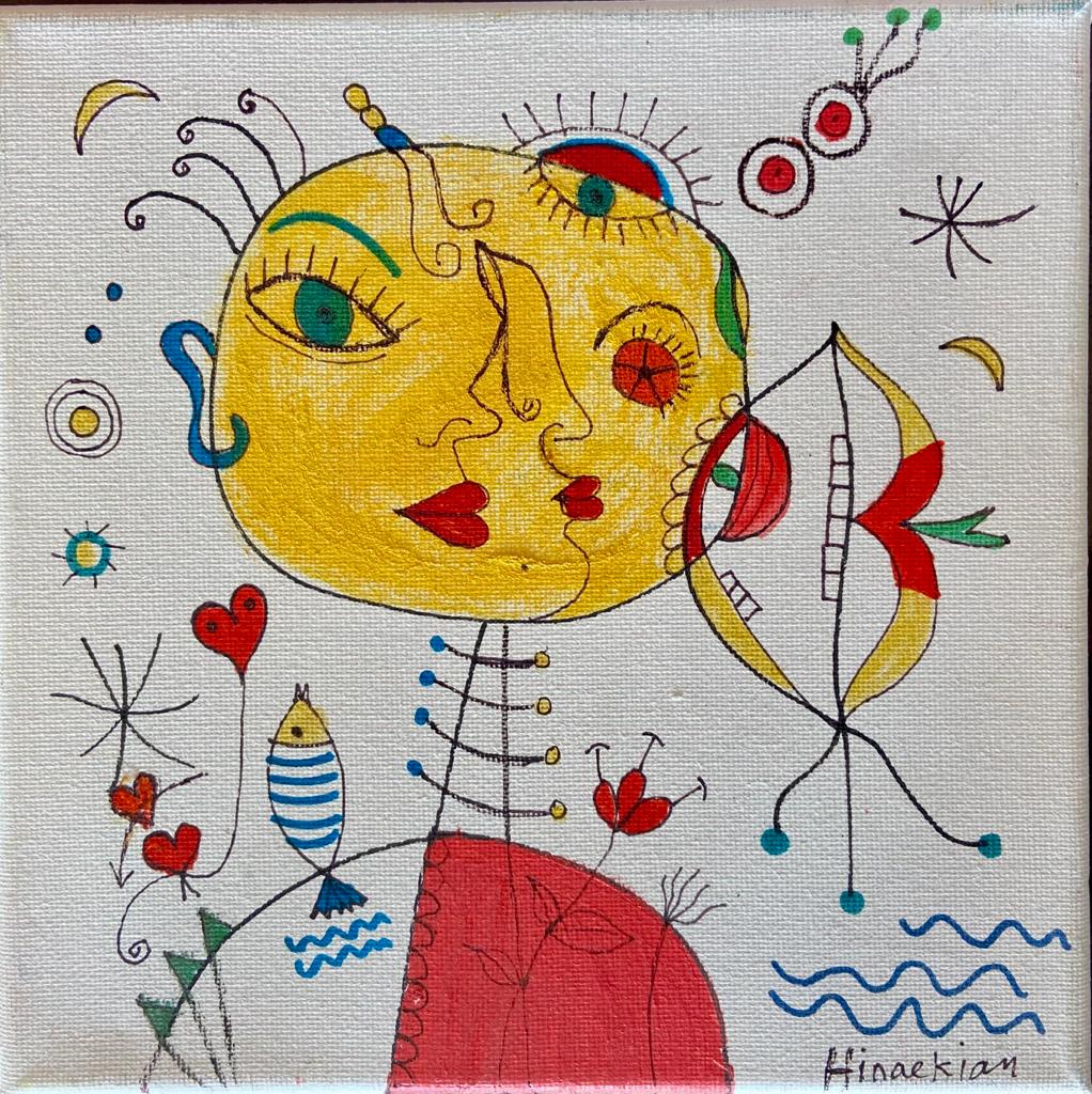 COLORFUL AND PLAYFUL JUST AS LOVE IS - VALENTINE GIFT CARD