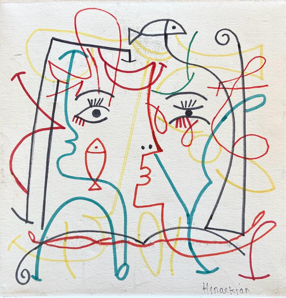 COLORFUL AND PLAYFUL JUST AS LOVE IS - VALENTINE GIFT CARD